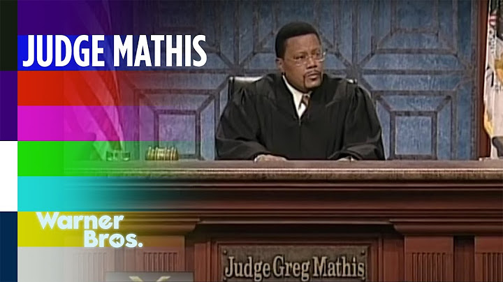 Judge Mathis | Most Memorable Case