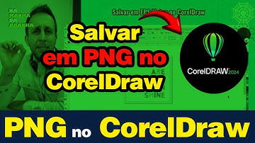 PNG para CorelDraw - Como exportar em PNG no CorelDraw #coreldraw #corel #png #coreldrawtutorial