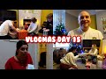 VLOGMAS DAY 15 | christmas day with our dad, exchanging presents &amp; family games night!