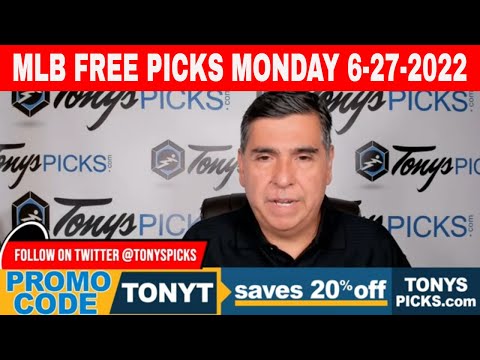 9 FREE MLB Picks and Predictions on MLB Betting Tips for Today, Monday 6/27/2022