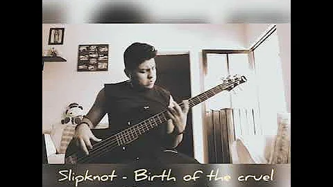 Slipknot - Birth of the cruel (bass cover)