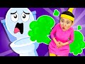 Poo Poo Song💩 | Colorful Poo Poo 🌈   More Babanana Kids Songs