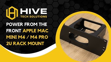 Power from the Front - Apple Mac Mini M4 / M4 Pro 2U Rack Mount