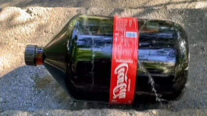 Rolling colorfull bottle on the stair 🌈👻 #asmr #crushingsoftthings #crushingcrunchythings