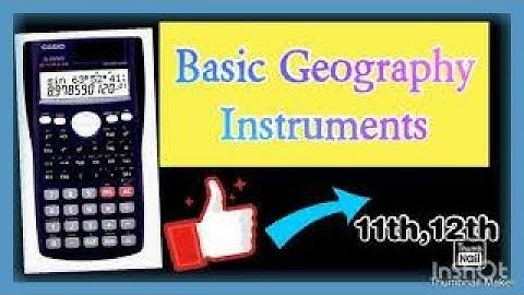 l Geography Practical Instruments l class 11th 12th must watch l