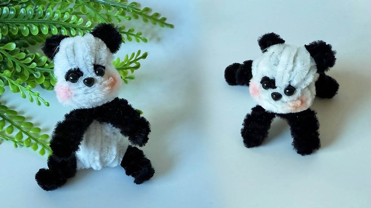 モールドール】パンダのモールドールの作り方🐼 AMAZINGLY CUTE Mini