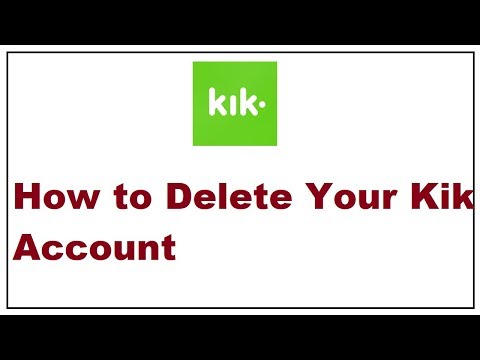 How to Delete Your Kik Account permanently