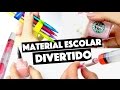 CRIANDO KIT DE MATERIAL ESCOLAR CASEIRO SEM GASTAR NADA #4 | KIM ROSACUCA