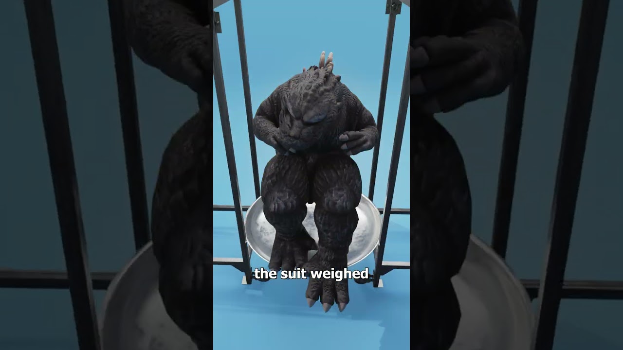 Inside The Original Godzilla Suit 😱