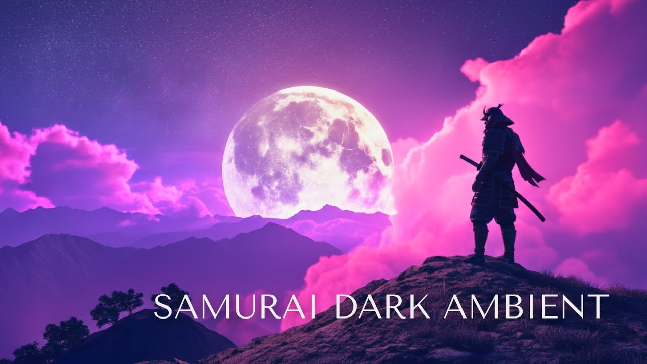 Samurai Ambient for Studying & Working Late - dark backgroud music for relaxing