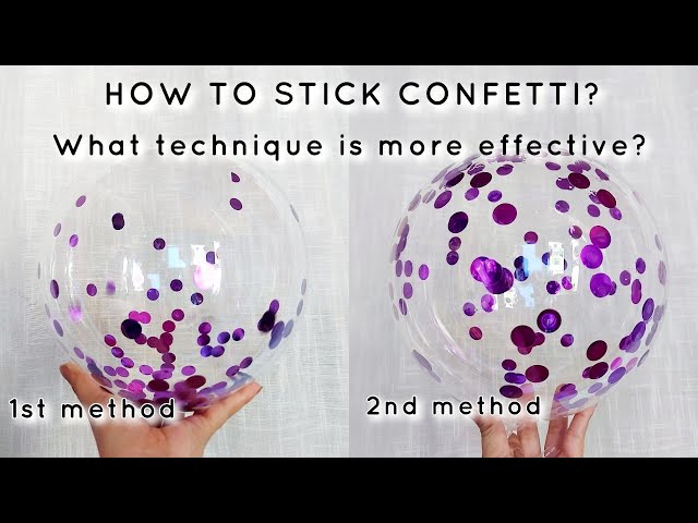 DIY Wonder Class: How to add Confetti into your (BOBO) Bubble Balloon, Wonder Balloons