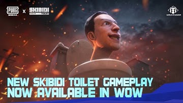 PUBG MOBILE | WOW × Skibidi Toilet Tower Defense Gameplay is live! 🚽