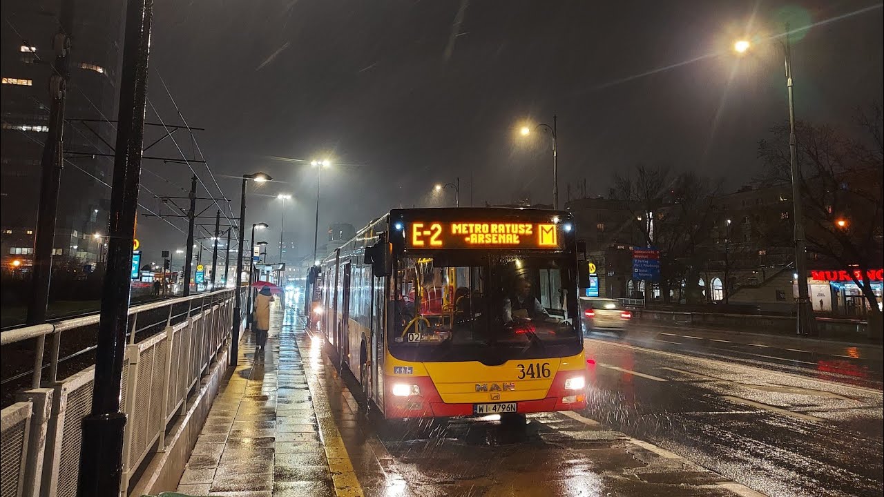 MAN NG363 Lion's City G #3416 [🚍E-2] MZA Warszawa