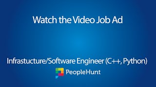 Infrastructure/Software Engineer | C++, Python, Scripting)