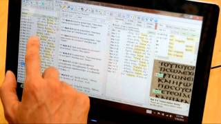 BibleWorks 9 on a Windows 8 Tablet PC