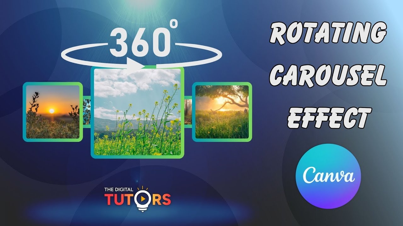 How to Create a Rotating Carousel Effect Video in Canva | Canva ...