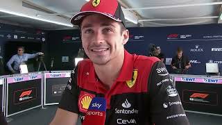 Charles Leclerc Pre Race Pen Interview F1 Mexican GP 2022