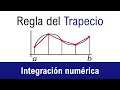 Integración numérica - Regla del trapecio