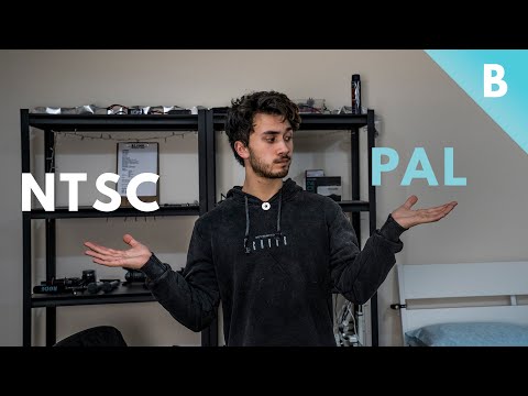 The difference between NTSC and PAL
