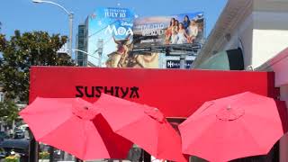 Sushiya Sushi Sunset Blvd Los Angeles California July 5, 2026