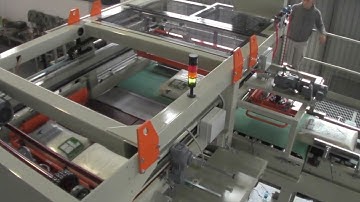 High Speed HF1900 Layer Palletizer Demonstration