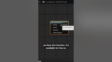 manipulating uvs in unreal engine materials with this free function. #ue5 #unrealengine #material