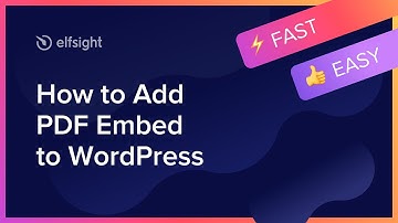 How to Add PDF Embed to WordPress