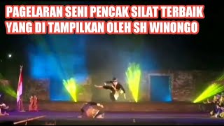 PAGELARAN SENI PENCAK SILAT TERBAIK YANG DI TAMPILKAN OLEH SH WINONGO MADIUN