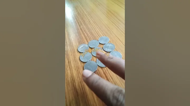 puzzle no.4 / 2 move make triangle / coin trick's / shorts