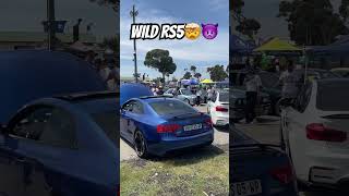 LOUDEST Audi RS5 in the WORLD???😱🔥 **wtf** #rs5 #loud