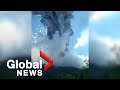 Indonesian volcano eruption forces thousands to flee