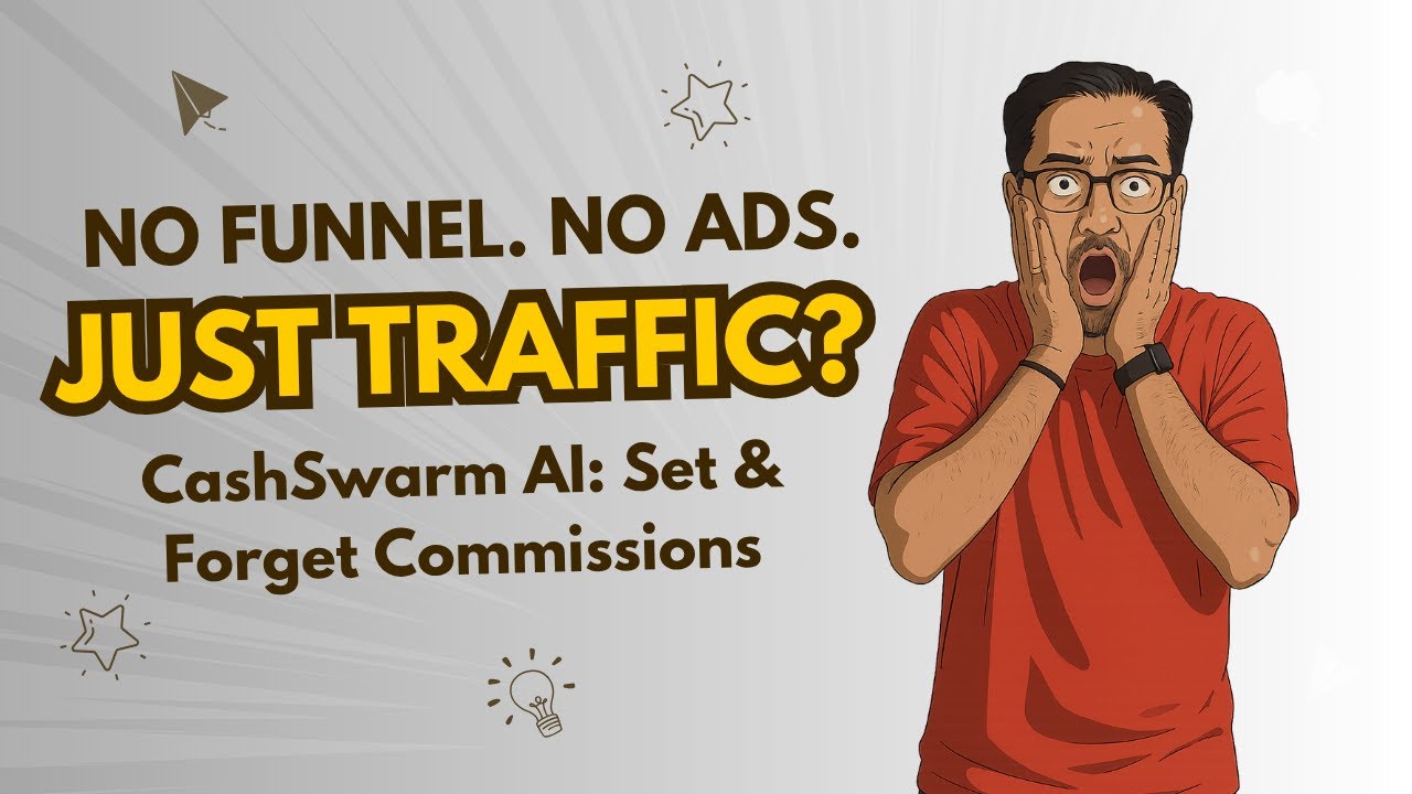 Cash Swarm AI Review - No Funnel, No Ads, Just Passive Traffic?