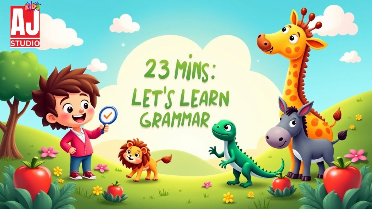 Educational Learning for Kids | Fun Cartoon Compilation for Children | AJ STUDIO KIDS