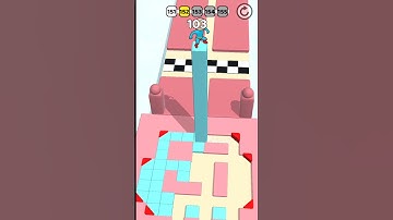 Stacky Dash Walkthrough Mind Gameplay iOS, Android All level Gameplay Mobile #Shorts
