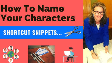 How to Name Your Characters