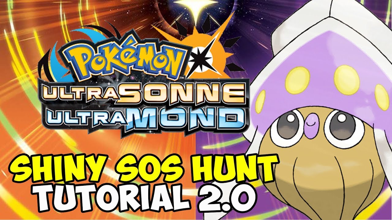 PERFEKTES SOS SHINY HUNT TUTORIAL! - POKEMON ULTRASONNE & ULTRAMOND TUTORIAL