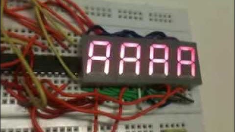 Some fun with Arduino and the MAX7219 (1/2)