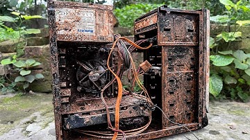 Restoration old Ｃｏｍｐｕｔｅｒfrom the　ｌａｎｄｆｉｌｌ | Restored 　ｐｃ h81 Ｐegatronｖｇａ ＡＭＤ rx 570