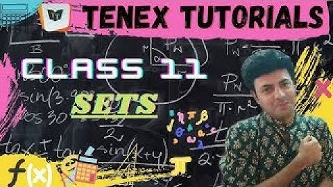 Sets Part 3 B II Class 11th II Tenex Tutorials II Subsets and Power set