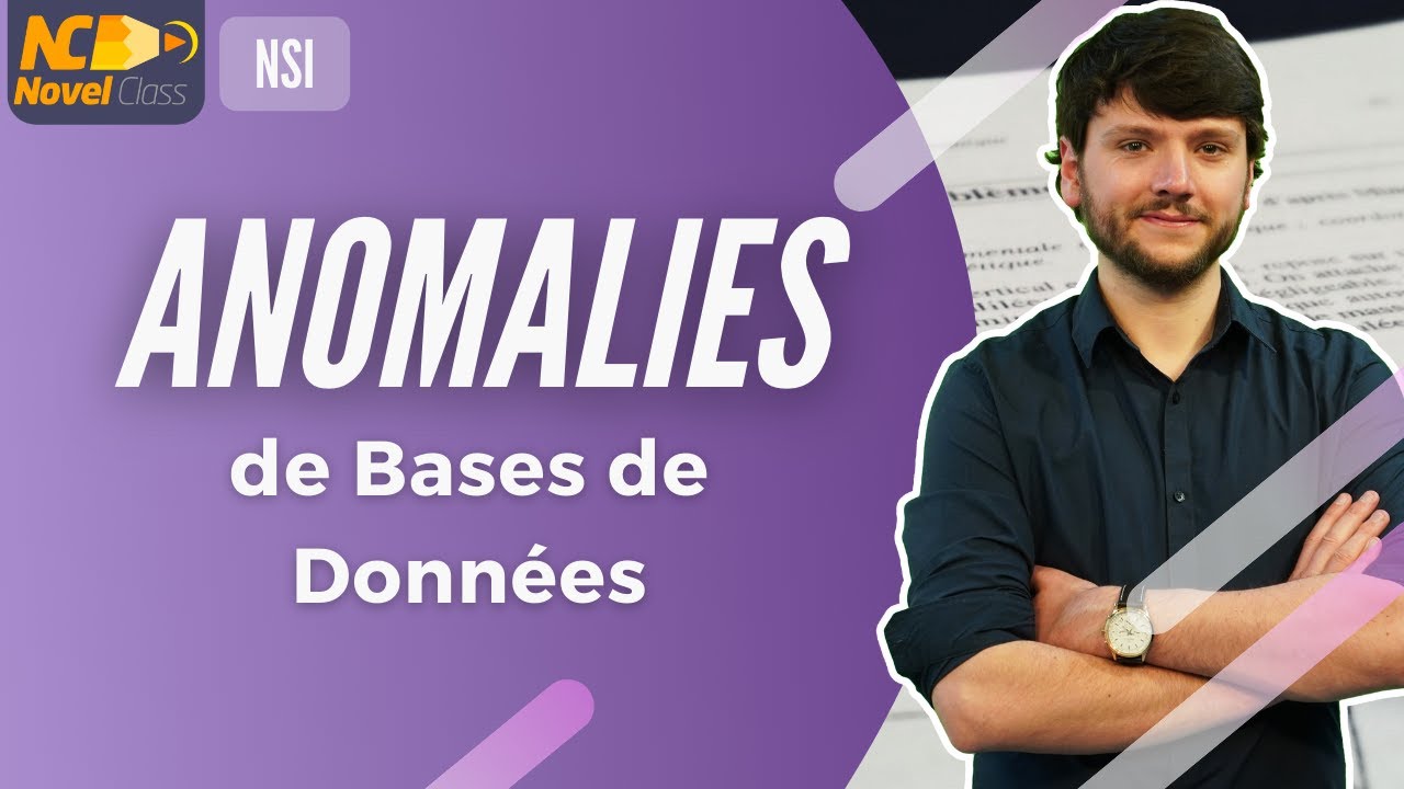 Anomalies de Bases de Données - NSI Terminale