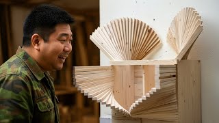 ¡Creó un Armario que se Abre como un ABANICO! (¡La Habilidad es Genial!)