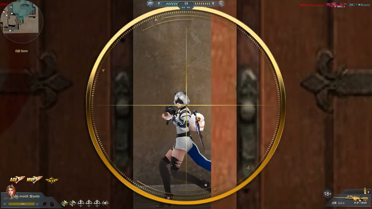 AWM GOLD rất mạnh - Part 2 - AWM Gold VS AWM Legend - C4 Truy kích