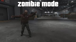 GTA 5 Online - Zombie Mode: Aircraft Carrier (Fun Modded Capture)