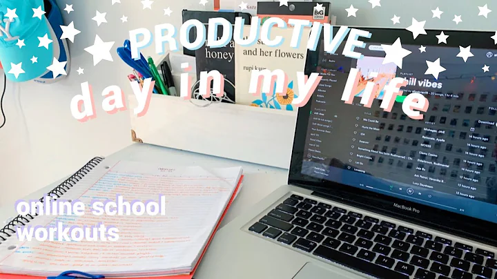 productive day in my life | *quarantine* online school edition