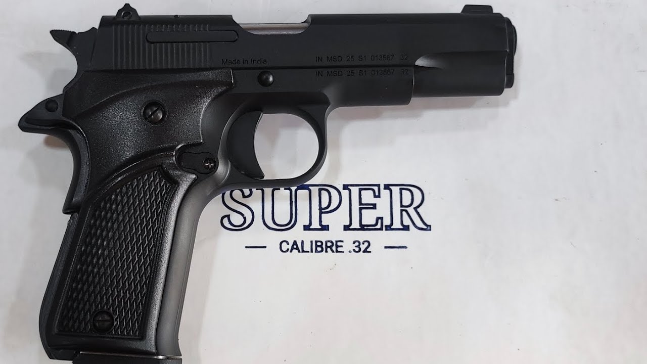 MSD Super .32 Bore Pistol 