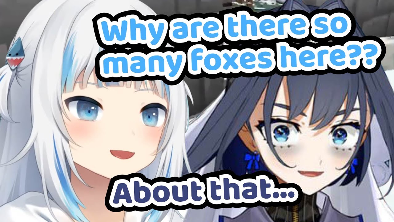 Kronii Lost Her Strength When She Explained About Mumei's Foxes to Gura【Hololive EN | Gura x Kronii】