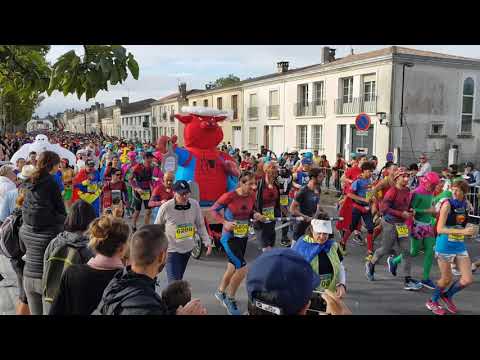 Marathon du médoc 2019: départ poster
