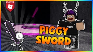 How To Get SABRINA'S SWORD OF HEALING in Piggy! | ??? Badge | Purple Sword | Roblox RB Battles Event
