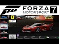 FORZA MOTORSPORT 7 - ALL CARS LIST 2020 + ALL DLC!