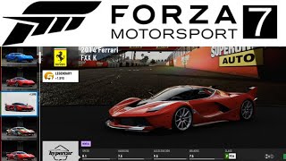 FORZA MOTORSPORT 7  ALL CARS LIST 2020 + ALL DLC!